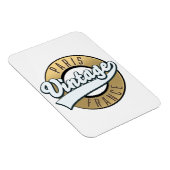 Parijs Frankrijk vintage logo Magneet (Rechterzijde)