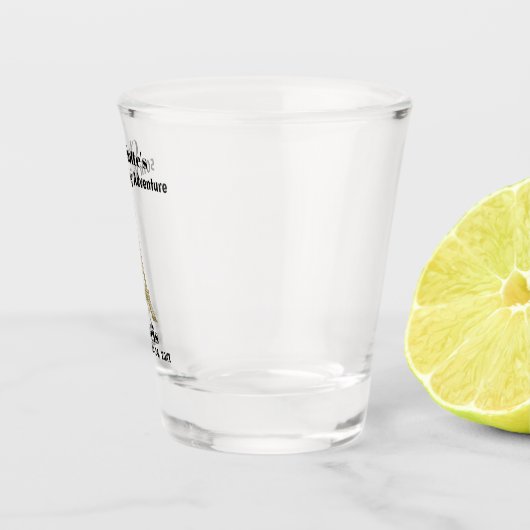Parijs Frankrijk Vriendinnen Birthday Party Trip Shot Glas (Rechts)