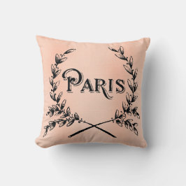  Parijs Frans Antiek Kunst Pillow Kussen