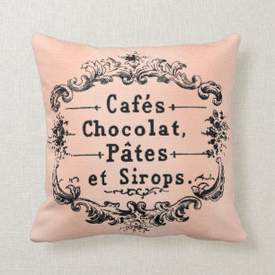  Parijs Frans Antiek Kunst Pillow Kussen