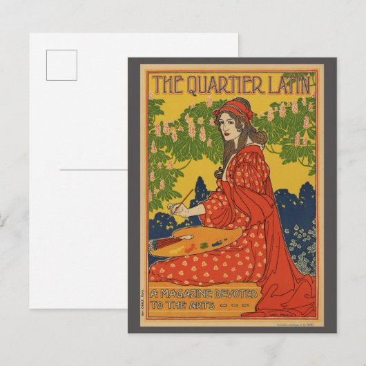  Parijs Frans briefkaart (Voorkant / Achterkant)