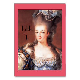 Parijs Frans Marie Antoinette Thema  Kaart