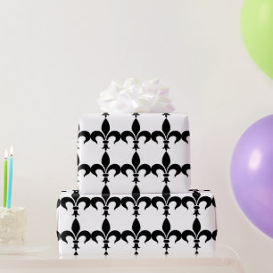 Parijs Frans thema Fleur de Lis inpakpapier