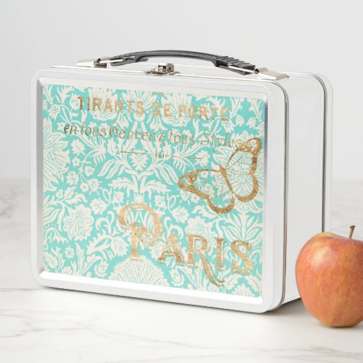  Parijs Gold-ontwerp met vlinder (In situ)