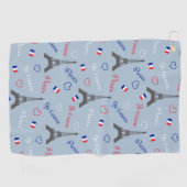 Parijs Golfhanddoek (Horizontaal)