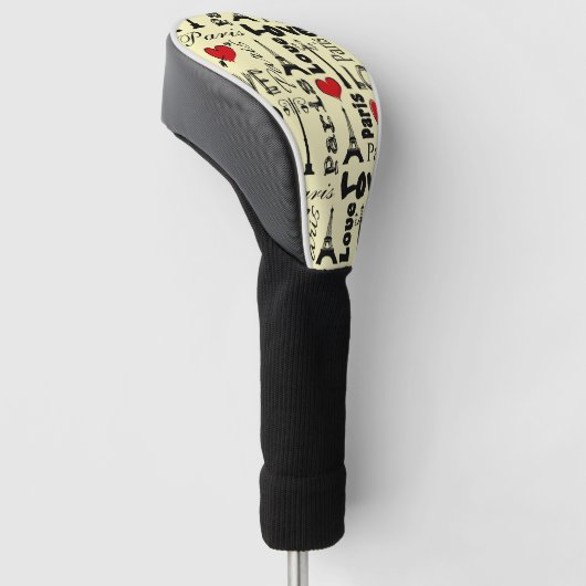 Parijs Golfheadcover (Schuin)