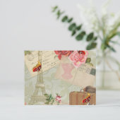  Parijs grafische kaart (Staand voorkant)