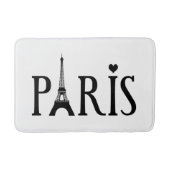 Parijs - Grafische kunst Badmat (Voorkant)