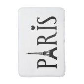 Parijs - Grafische kunst Badmat (Voorkant Verticaal)