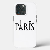 Parijs - Grafische kunst Case-Mate iPhone Case (Achterkant)