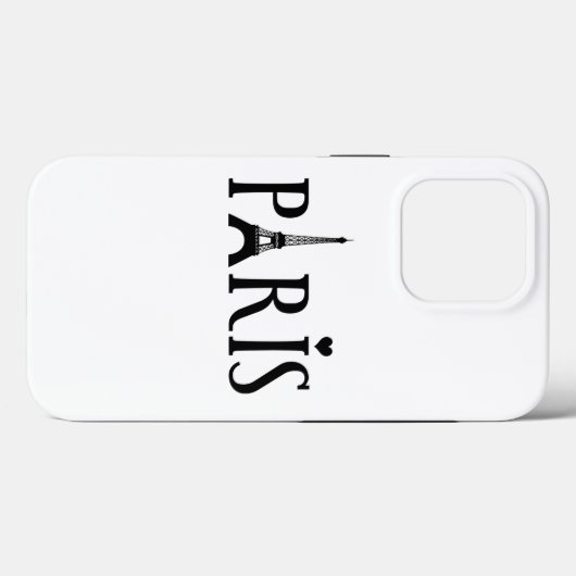 Parijs - Grafische kunst Case-Mate iPhone Case (Achterkant (horizontaal))