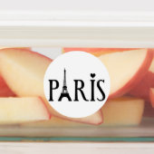 Parijs - Grafische kunst Labels (Aangebracht)