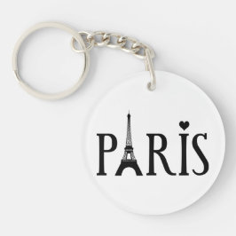 Parijs - Grafische kunst Sleutelhanger