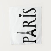 Parijs - Grafische kunst Wandkleed (Voorkant)