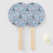 Parijs Handwaaier (Voorkant en achterkant)