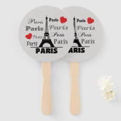 Parijs Handwaaier (Voorkant en achterkant)