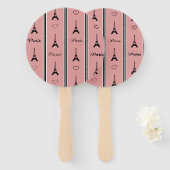 Parijs Handwaaier (Voorkant en achterkant)