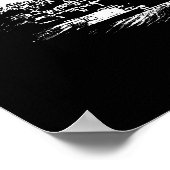 Parijs, het poster ter illustratie van de Eiffelto (Hoek)