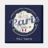 Parijs Hoofdstad Frankrijk Eiffeltoren  Souvenir Magneet (Voorkant)