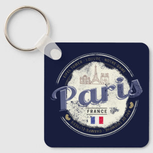 Parijs Hoofdstad Frankrijk Eiffeltoren Souvenir Sleutelhanger