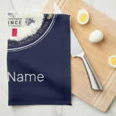 Parijs Hoofdstad Frankrijk Eiffeltoren  Souvenir Theedoek (Quarter Fold)