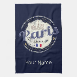 Parijs Hoofdstad Frankrijk Eiffeltoren Souvenir Theedoek