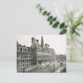  Parijs, Hotel de Ville Briefkaart (Staand voorkant)