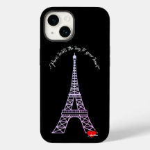 "Parijs houdt de sleutel tot je hart", iPhone Case