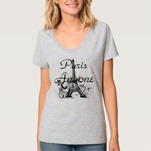 Parijs iedereen Vrouwen T-shirt... T-shirt (Voorkant)