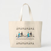 Parijs, Île de France Grote Tote Bag (Voorkant)