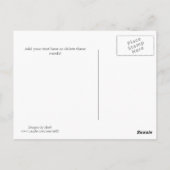 Parijs in bloei briefkaart (Achterkant)