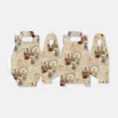 Parijs in Brun Bedankdoosjes (Uitgevouwen)