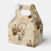 Parijs in Brun Bedankdoosjes (Voorkant Zijde)