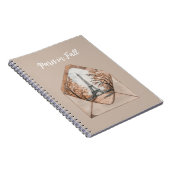 Parijs in de herfst Eiffeltoren envelop Notitieboek (Rechterzijde)