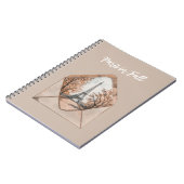 Parijs in de herfst Eiffeltoren envelop Notitieboek (Linkerzijde)