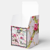 Parijs in de lente bedankdoosjes (Geopend)