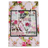 Parijs in de lente medium cadeauzakje (Achterkant)