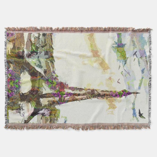 Parijs in de lente van de olifantentoren in Frankr Deken (Voorkant)