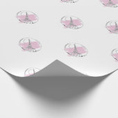 parijs in een glazen bol cadeaupapier (Hoek)