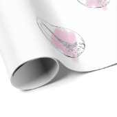 parijs in een glazen bol cadeaupapier (Rol Hoek)