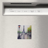 Parijs in een regenmagneet magneet (Insitu (Vaatwasser))