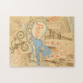 Parijs in Frankrijk Legpuzzel (Horizontaal)