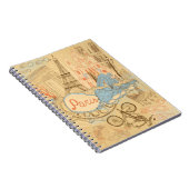 Parijs in Frankrijk Notitieboek (Rechterzijde)