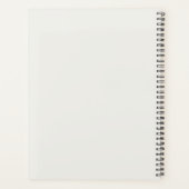 Parijs in het voorjaar aquarel illustratie planner (Achterkant)