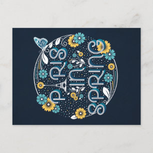 Parijs in het voorjaar / Briefkaart