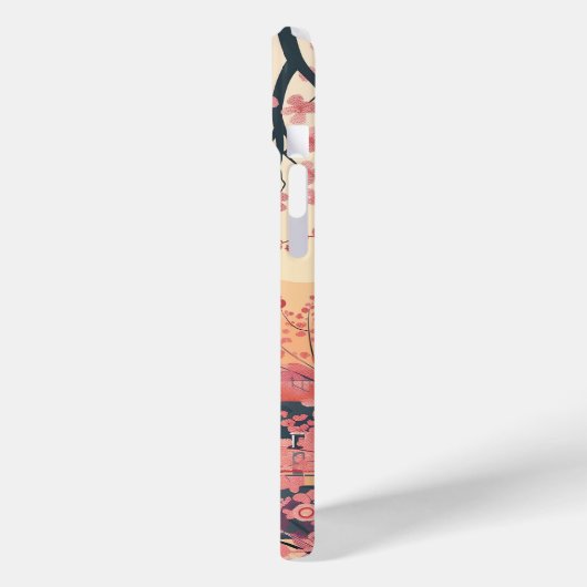 Parijs in het voorjaar Case-Mate iPhone case (Achterkant / Links)