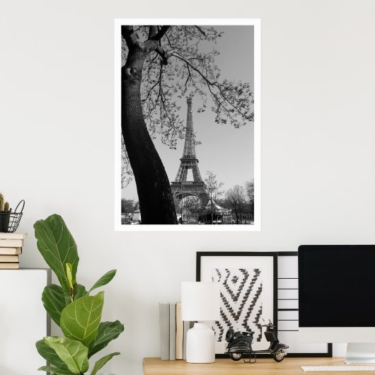 parijs in het voorjaar poster (Thuiskantoor)