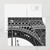 parijs in lijnen briefkaart (Voorkant / Achterkant)