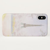 Parijs in Pastels Case-Mate iPhone Case (Achterkant (horizontaal))