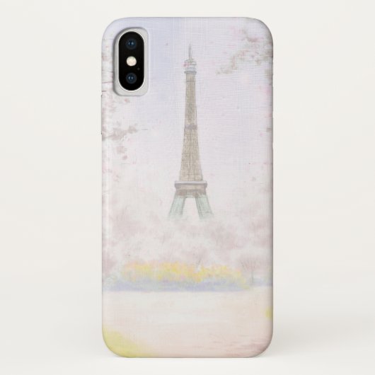 Parijs in Pastels Case-Mate iPhone Case (Achterkant)